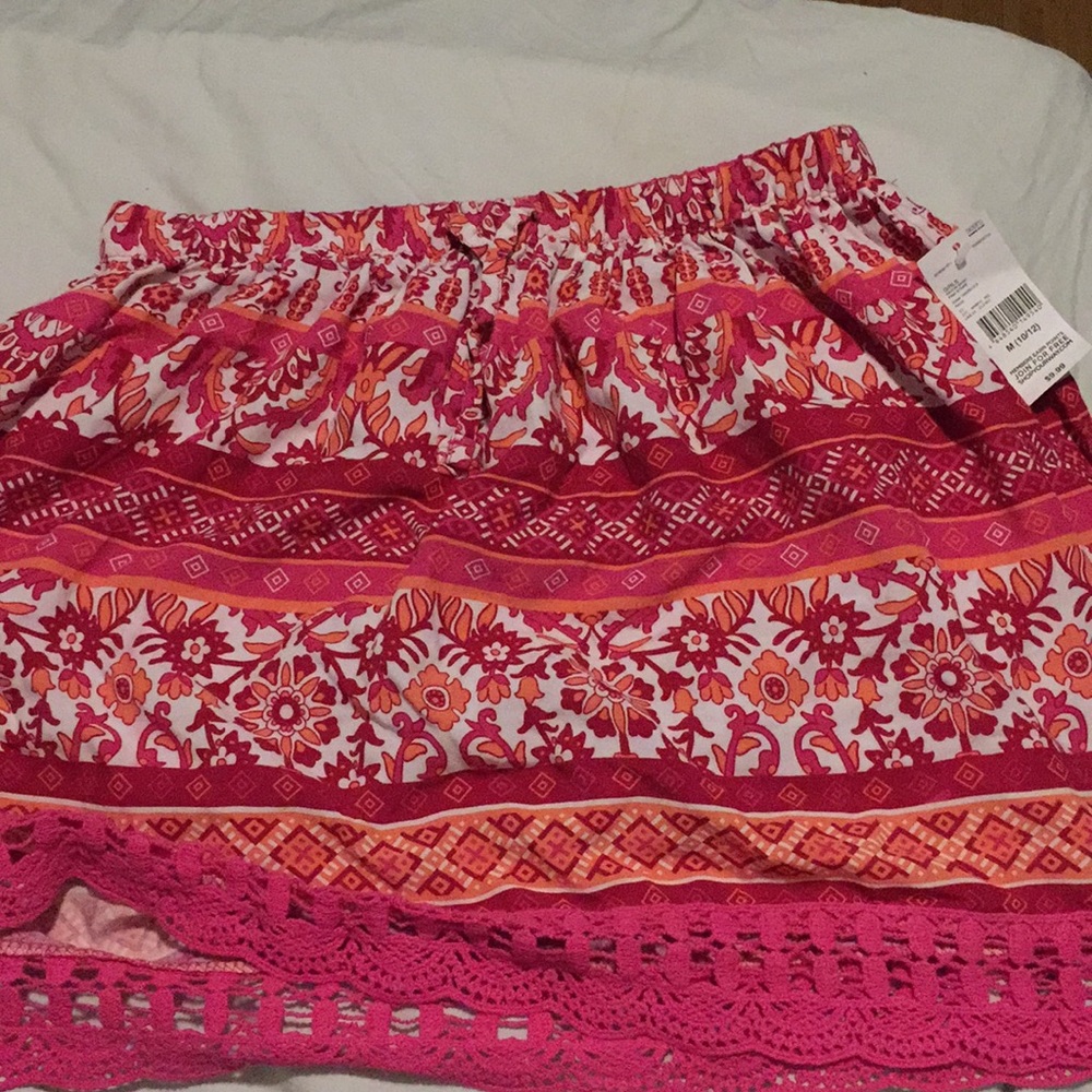 Pink and coral colored Skirt